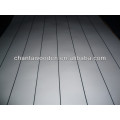 solid color melamine MDF grooved